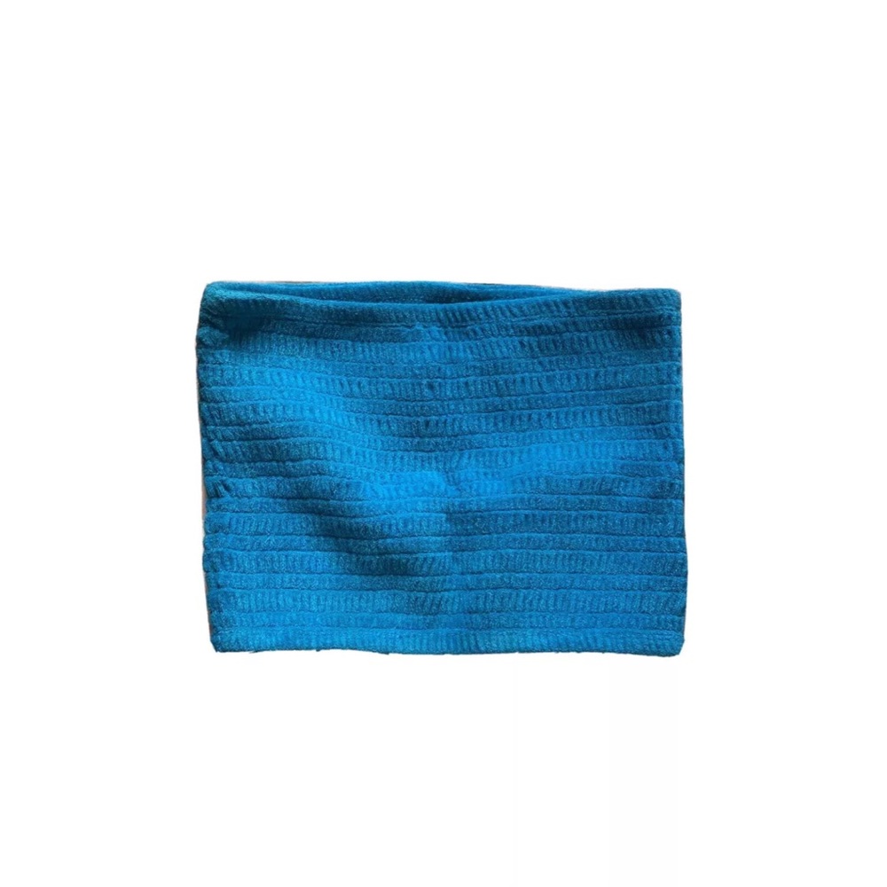 ROGAN : Target Aqua terry cloth strapless tube top